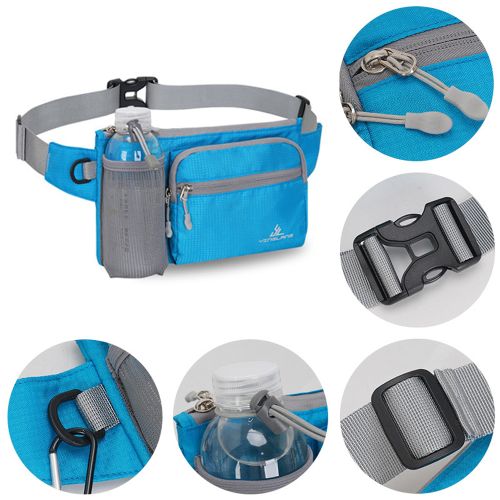 Running Gear Gym - Hafif Su Şişesi Koşu Kemeri Erkekler
