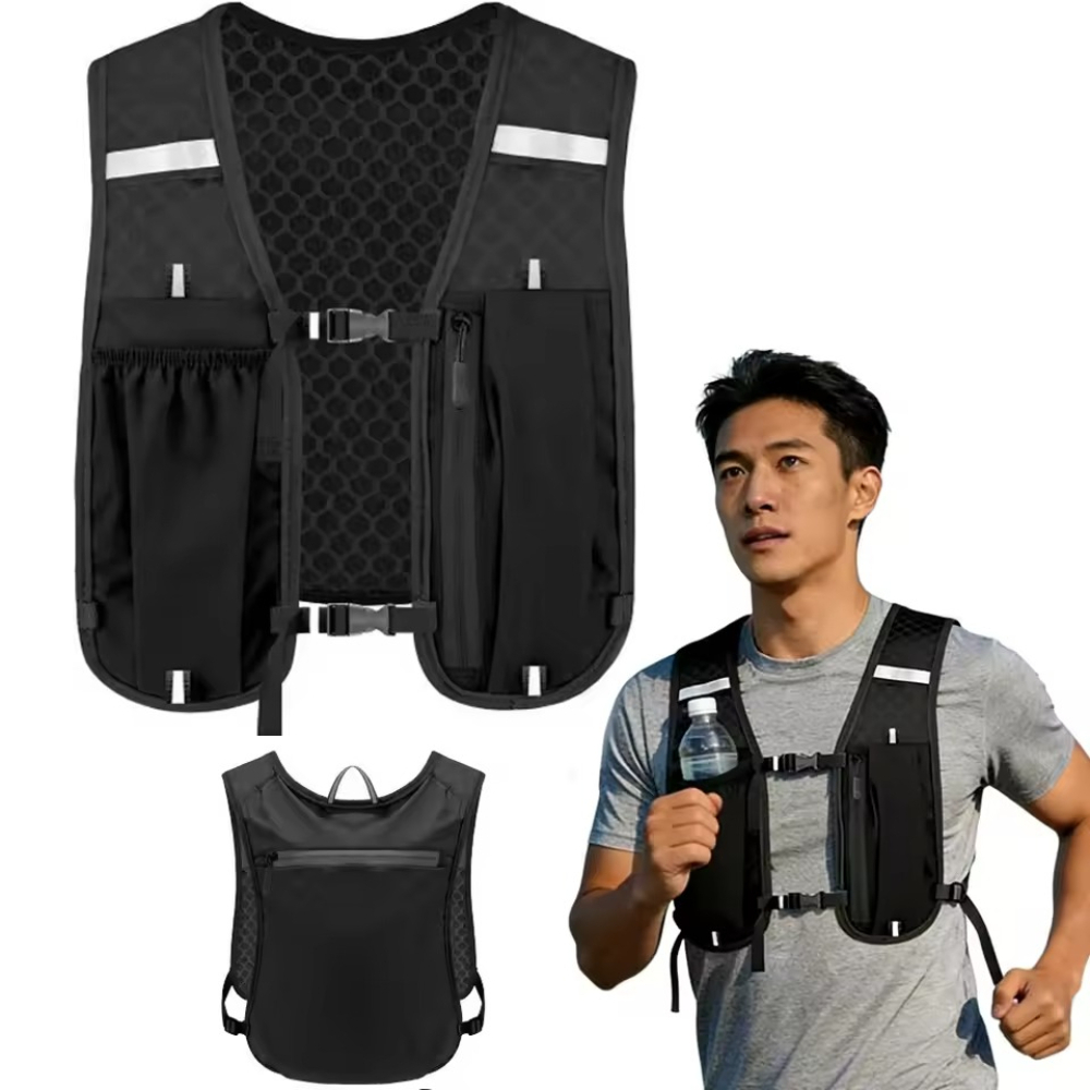 Running Hydration Vest - Kadınlar ve Erkekler için Koşu Hidrasyon