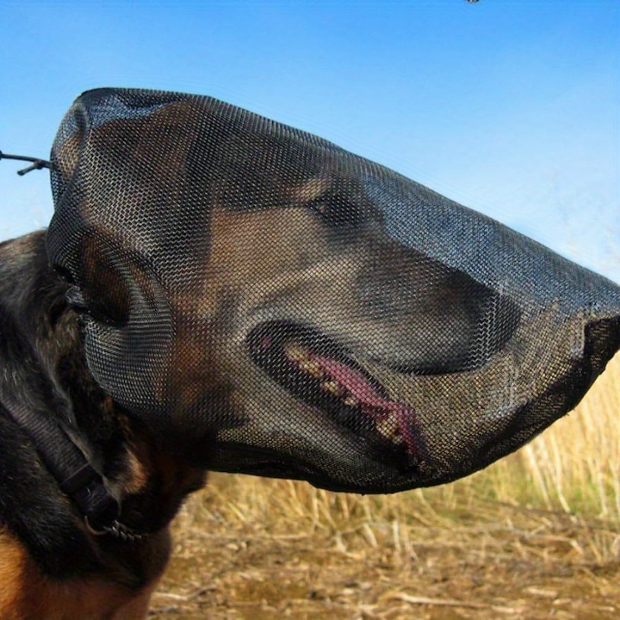 Running Gear Accessories - Köpek Yüz Koruması Hafif Fileli Ağızlık