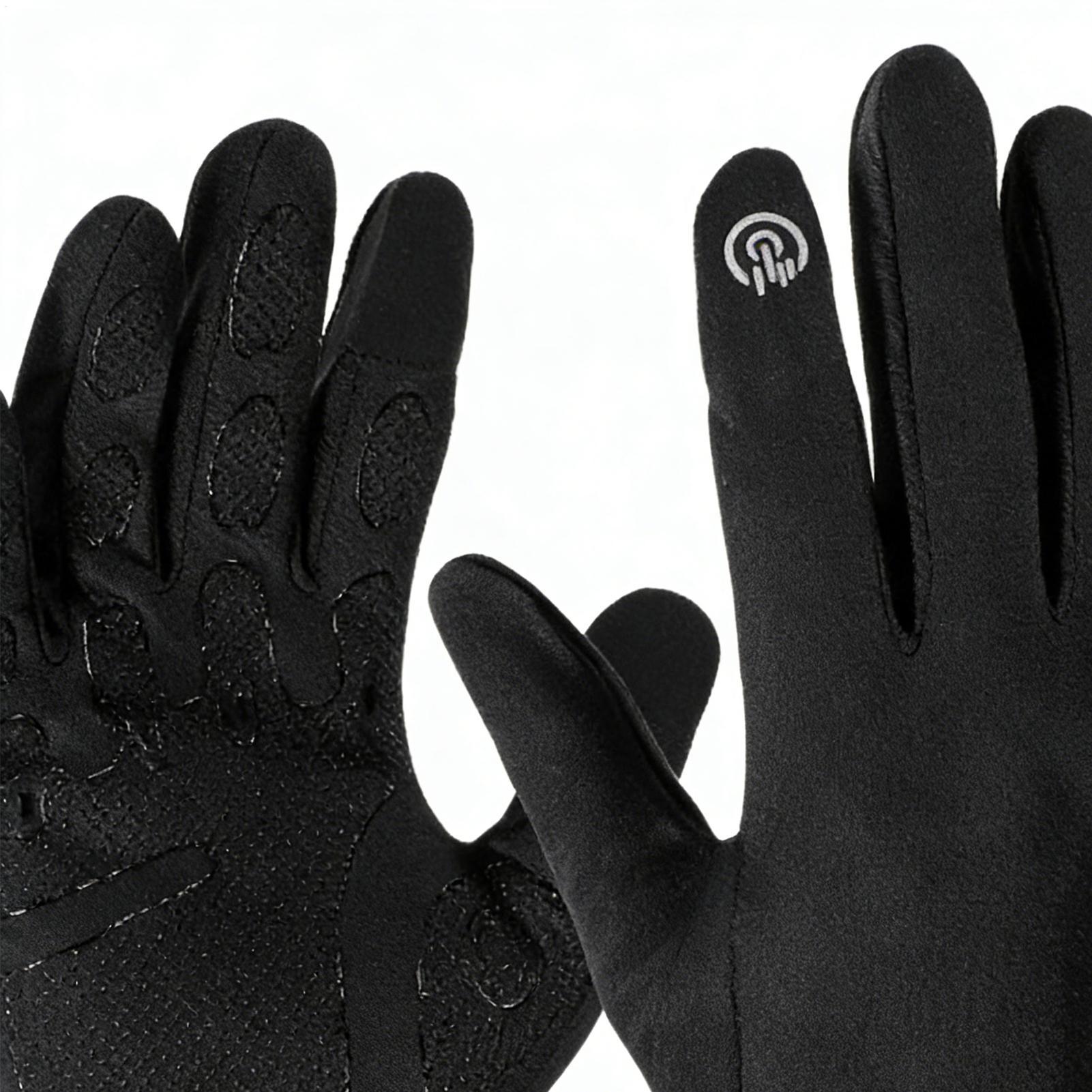 Running Gear For Cold Weather - Sıcak bisiklet eldivenleri tam parmak soğuk