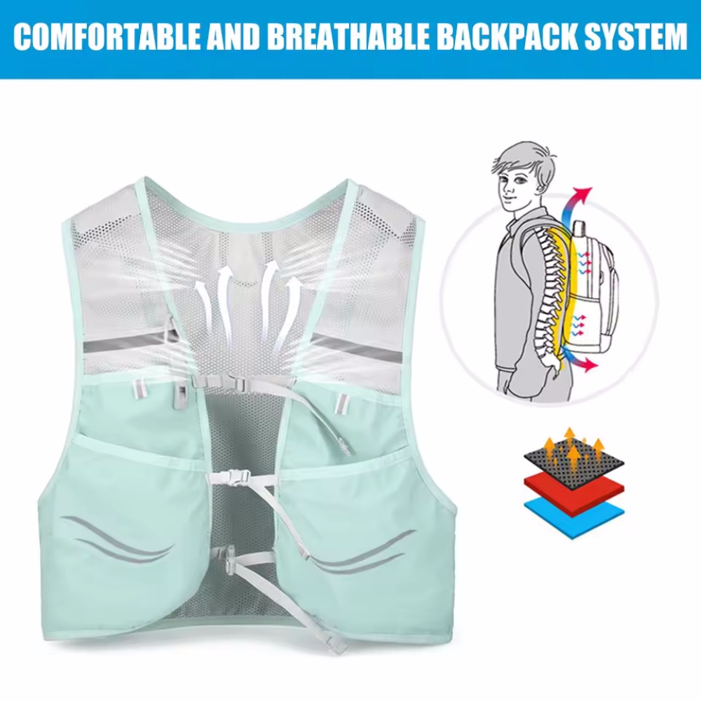 Yansıtıcı koşu atleti sıvı alı - Running Hydration Vest incelemesi ve fiyatı