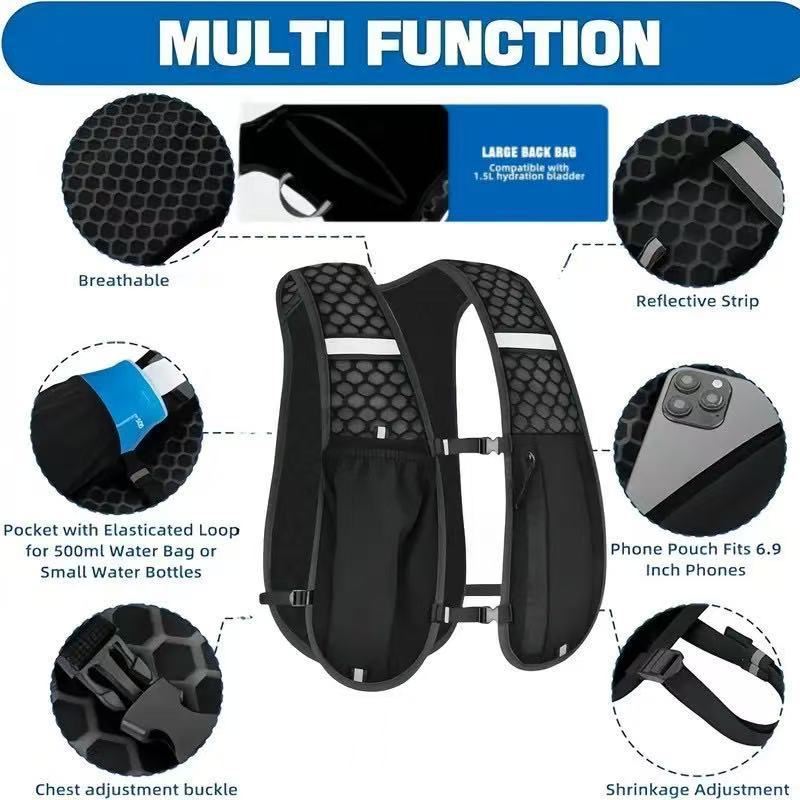 Unisex Koşu Yeleği Su Geçirmez - Running Hydration Vest incelemesi ve fiyatı