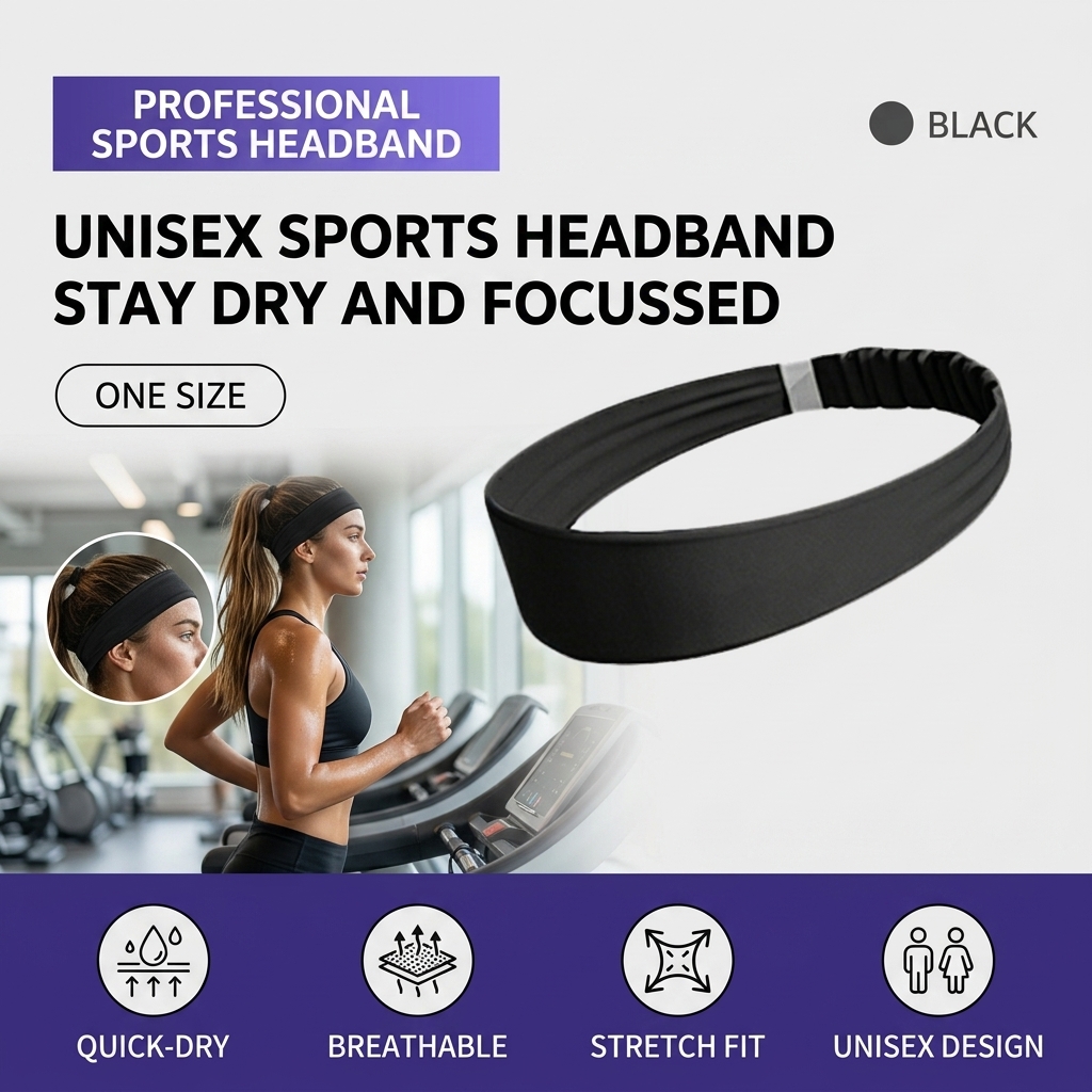 Nefes Alabilen Spor Saç Bandı, - Running Gear Gym incelemesi ve fiyatı